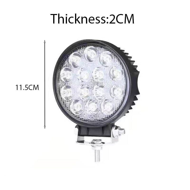 Προβολέας αυτοκινήτου στρογγυλό 42W - LED Car Super Power Irradiation Lamp OEM