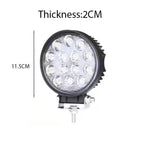 Προβολέας αυτοκινήτου στρογγυλό 42W - LED Car Super Power Irradiation Lamp OEM