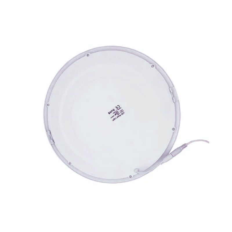 LED φωτιστικό οροφής λευκό φως 12-24W – LED PANEL ROUND 220V WHITE OEM