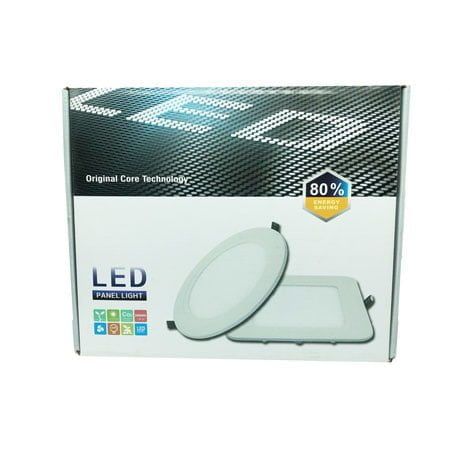 LED φωτιστικό οροφής λευκό φως 25W 220V - LED PANEL LIGHT SQUARE WHITE OEM