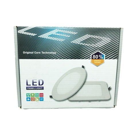 LED φωτιστικό οροφής 9W 220V - LED PANEL LIGHT SQUARE WHITE OEM