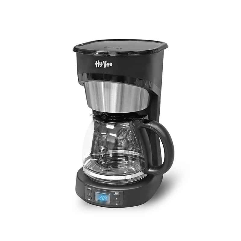 HY-VEE Καφετιέρα Γαλλικού 900W 1,2lt MD-2612T- Coffer Maker OEM