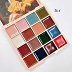 Gel Νυχιών Solid Nail Gel QBD 16 colors Painting Gel Soak-Off OEM