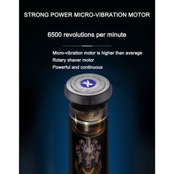 QIAOYANG Ξυριστική επαναφορτιζόμενη μηχανή mini - 2in1 mini shaver QA-TX26 OEM