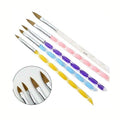 Σετ 5 Πινέλα νυχιών Nail Art OEM