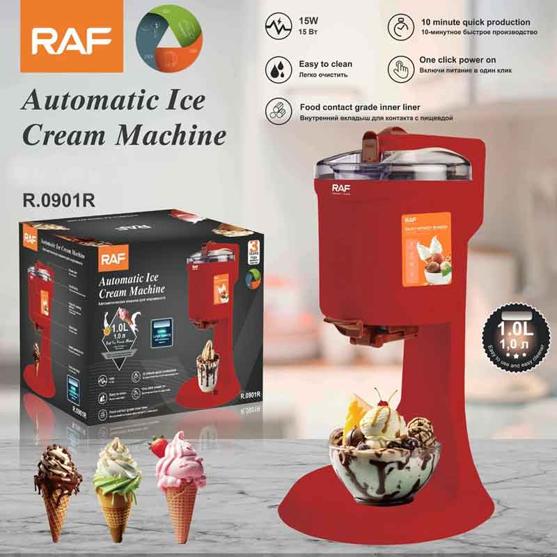 RAF Αυτόματη Παγωτομηχανή 15W R.0901R- Automatic Ice Cream Machine RAF