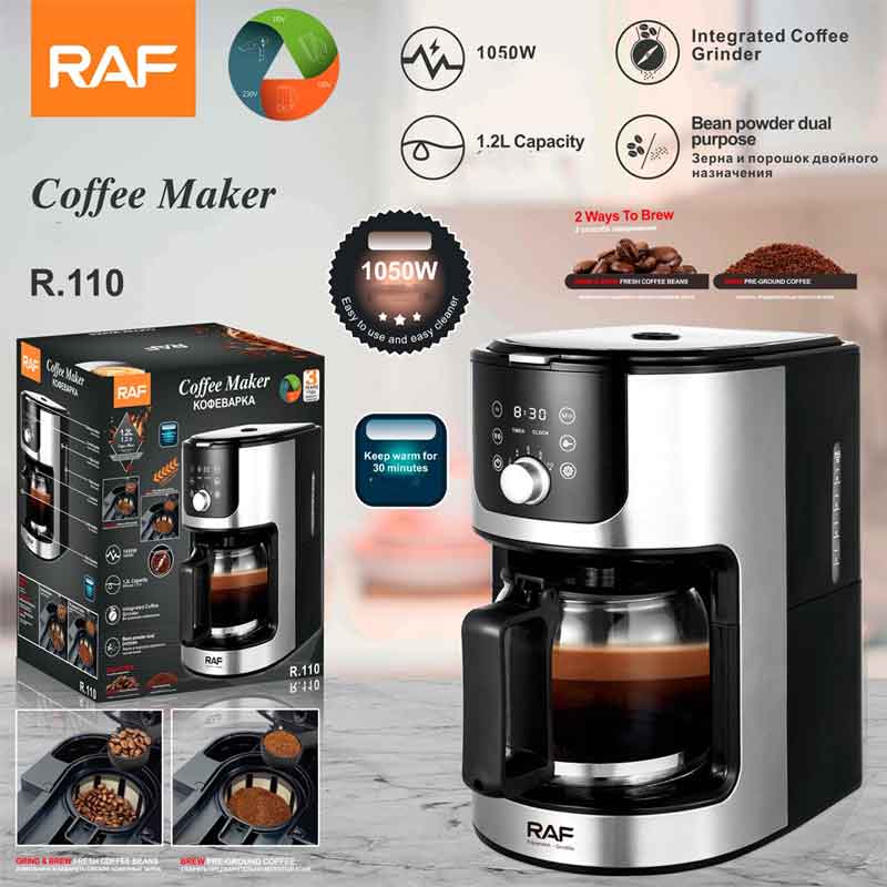 RAF Καφετιέρα 1050W R.110 - Coffee Maker RAF