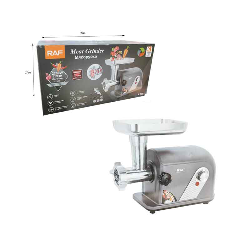 RAF Μηχανή Άλεσης Κιμά 2200W R.3361 – Meat Grinder RAF