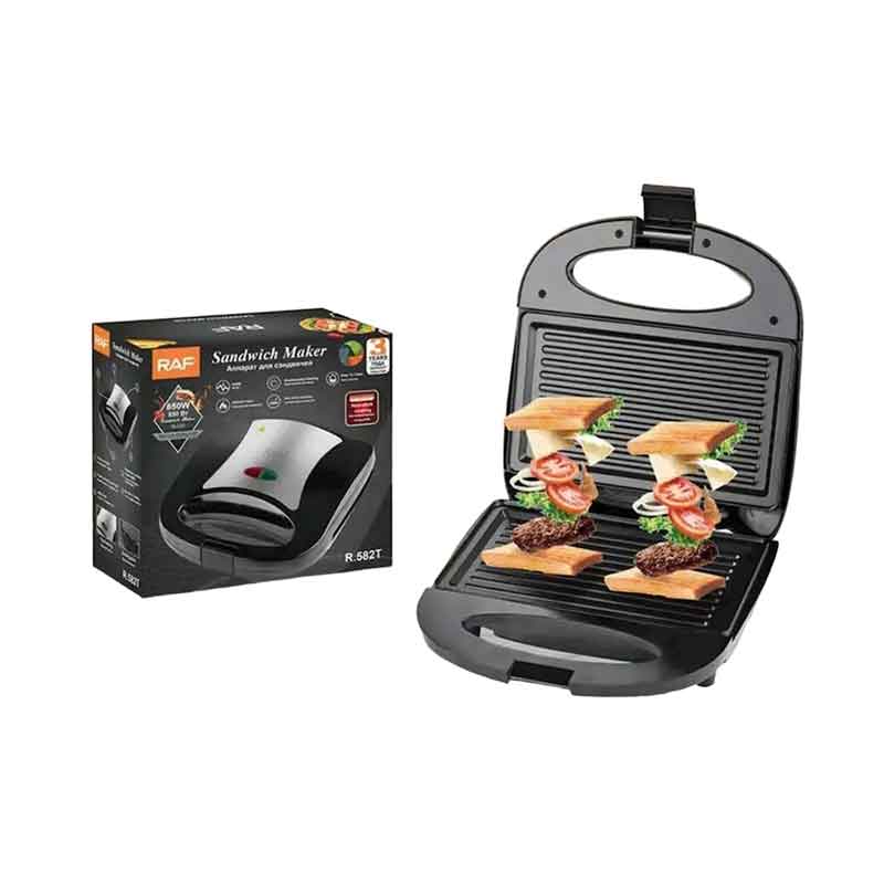 RAF Τοστιέρα 850W R.582T - Sandwich Maker RAF