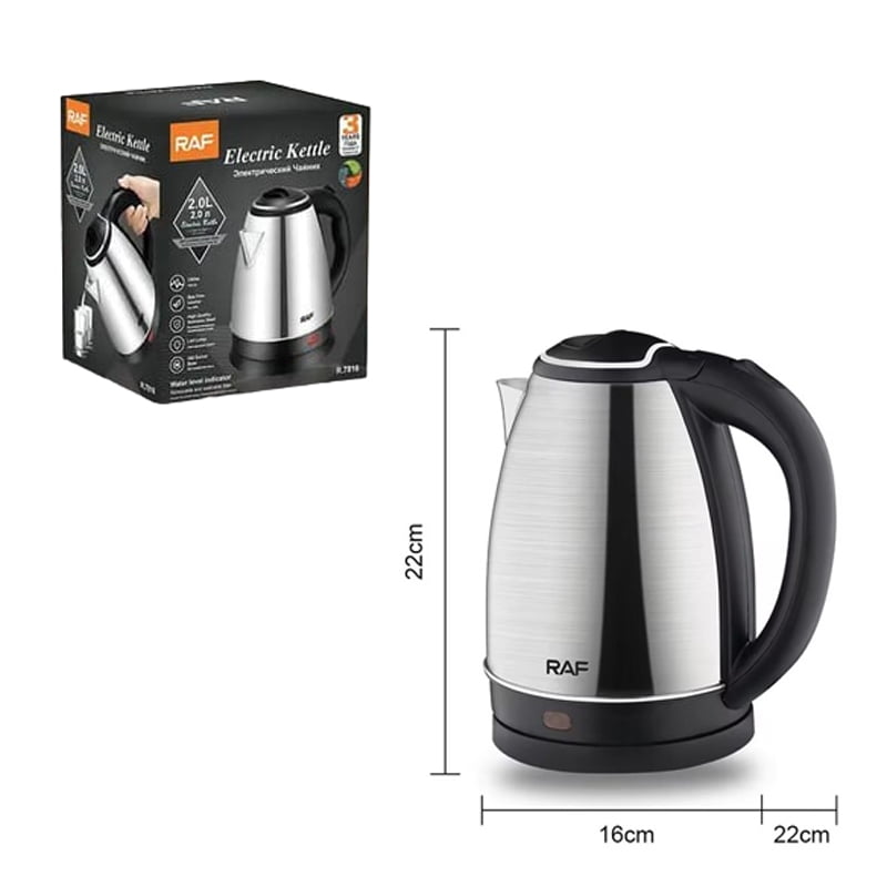 Raf Ηλεκτρικός Βραστήρας 2.0L 1500W RAF R.7816 - Electric Kettle RAF