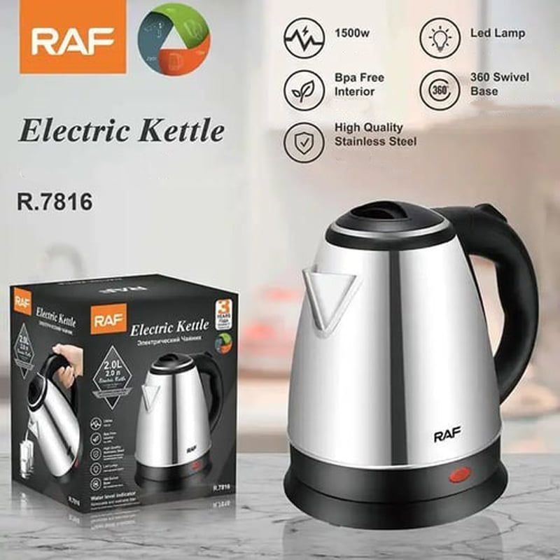 Raf Ηλεκτρικός Βραστήρας 2.0L 1500W RAF R.7816 - Electric Kettle RAF
