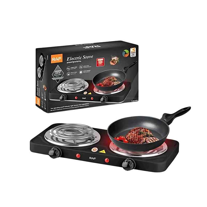 RAF Ηλεκτρική Εστία 2000W R.8020BB - Electric Stove RAF