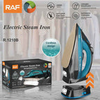 RAF Ασύρματο Ηλεκτρικό Σίδερο Ατμού 2400W R.1210B - Cordless Electric Steam Iron RAF