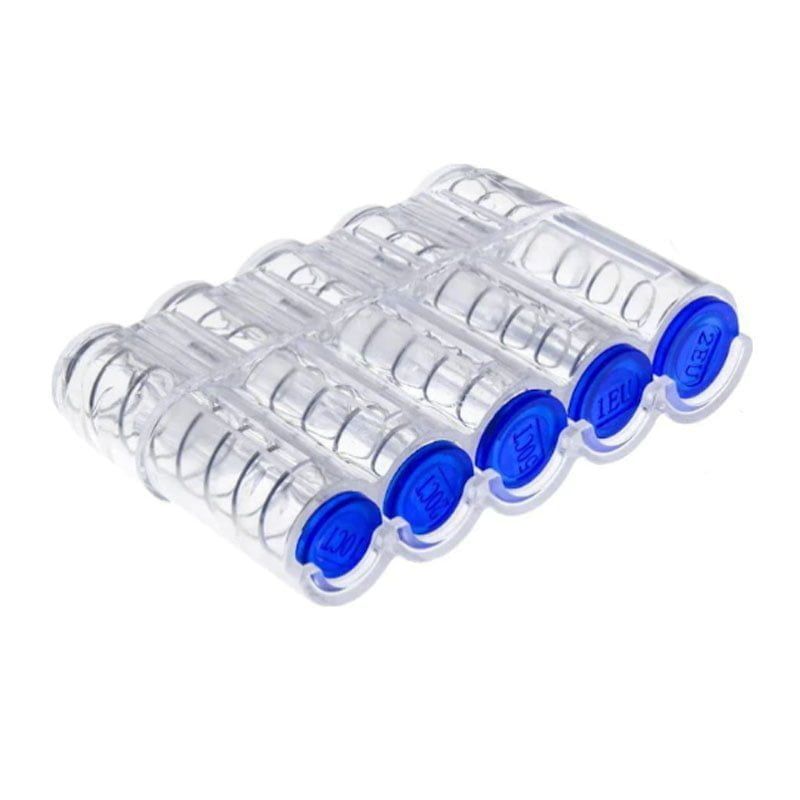 Κερματοθήκη 5 Θέσεων Διάφανη Μικρή - 5 Position Transparent Coin Holder OEM