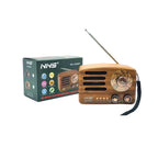 NNS Ραδιόφωνο NS-3380BT - Radio - Καφέ NNS
