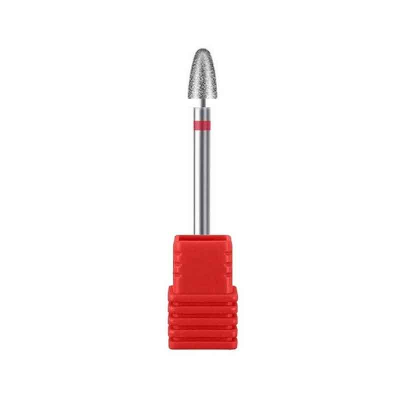 Φρεζάκι Τροχού Διαμαντόφρεζα Κόκκινο TP1-42F - Carbide nail drill bit OEM