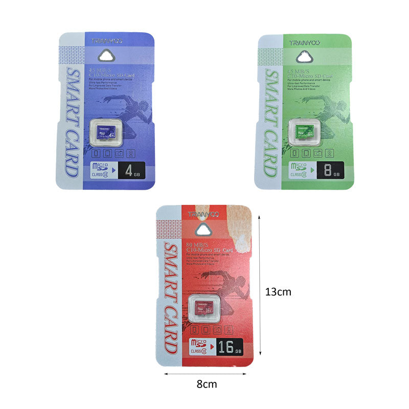 Tranyoo Κάρτα μνήμης microSD - 4GB OEM