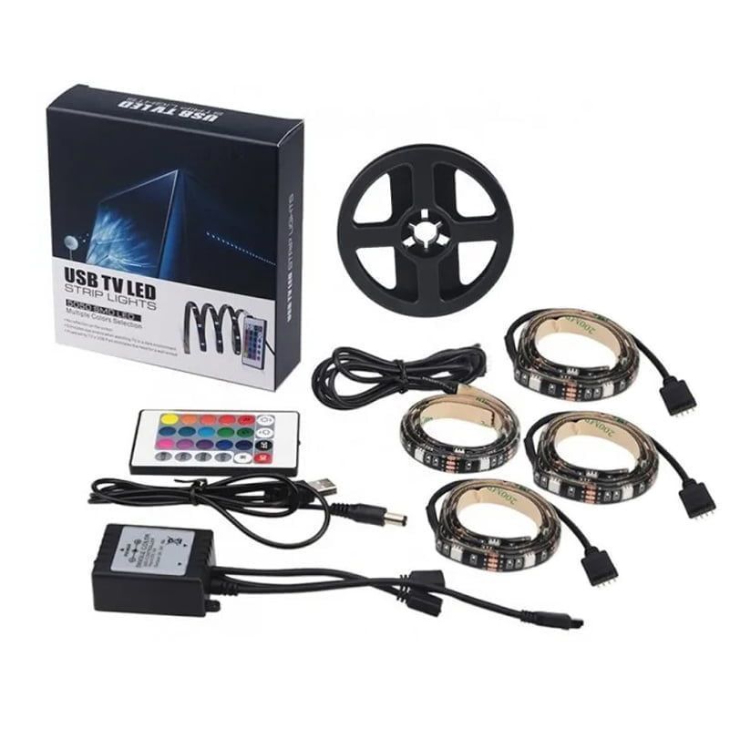 Ταινία Led για TV IP65 RGB Usb TV Led Strip Lights 5050 SMD Led 4x50cm OEM