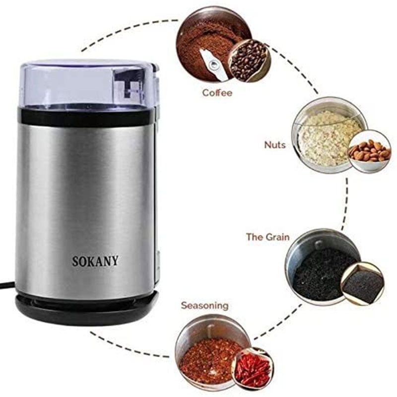 Sokany ηλεκτρικός μήλος άλεσης καφέ SM-3001S - Sokany Coffee Grinder SM-3001S Sokany