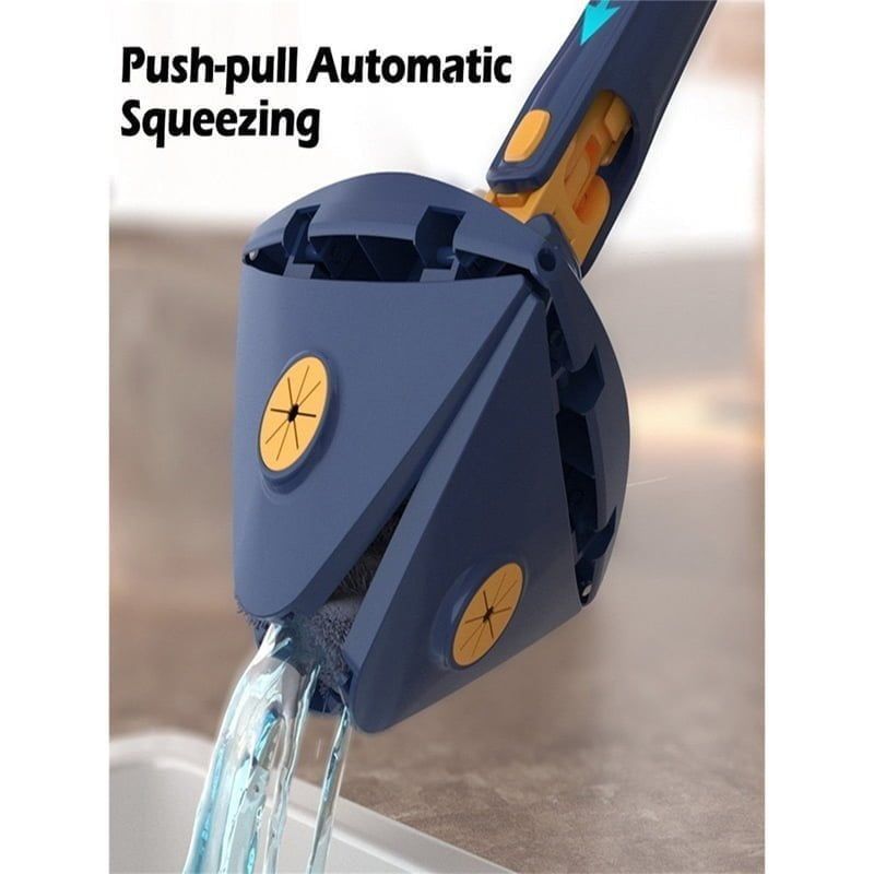 Περιστρεφόμενη τρίγωνη σφουγγαρίστρα 1.3m - Triangular Twist Water Mop OEM