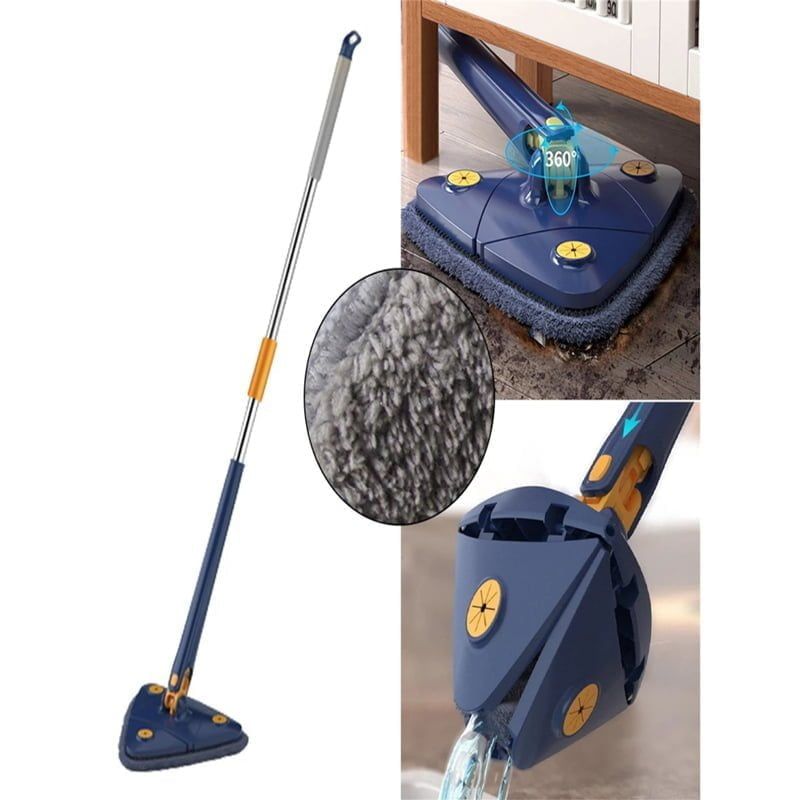 Περιστρεφόμενη τρίγωνη σφουγγαρίστρα 1.3m - Triangle mop OEM