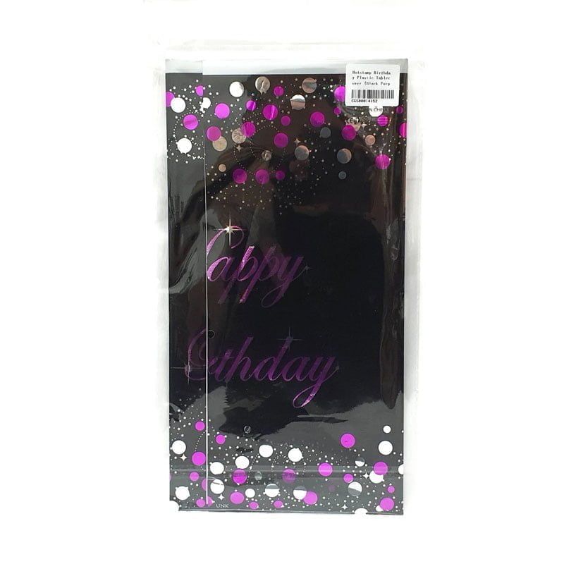 Αδιάβροχο Τραπεζομάντηλο Glitter Foil Party 137x183cm - Plastic tablecover OEM