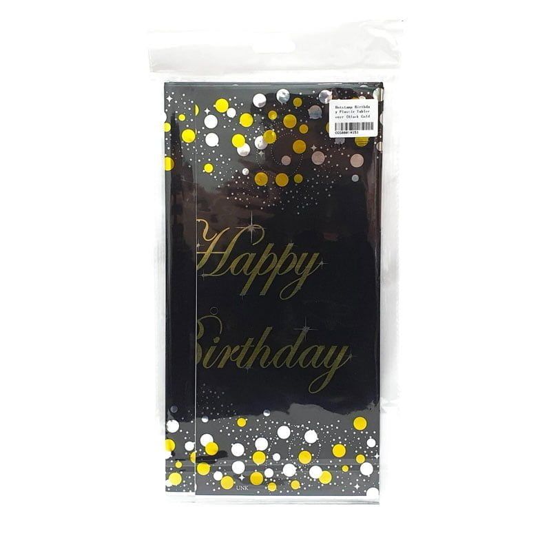 Αδιάβροχο Τραπεζομάντηλο Glitter Foil Party 137x183cm - Plastic tablecover OEM