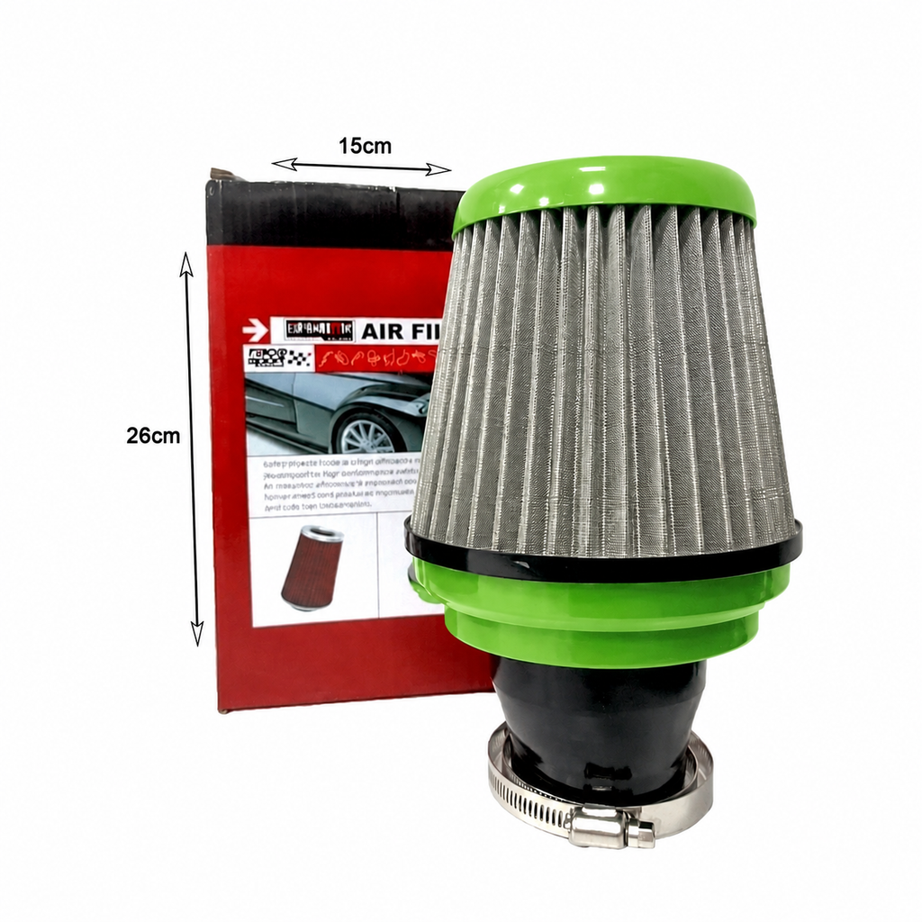 Φιλτροχοάνη Αυτοκινήτου - Φίλτρο αέρα Φ6cm - Air filter - Μπλε OEM