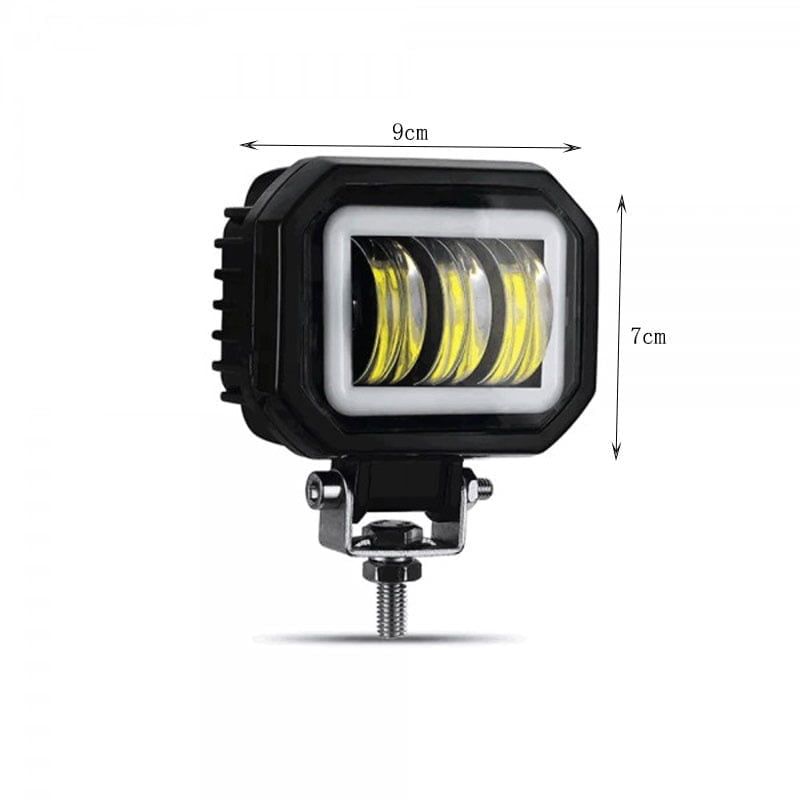 Προβολάκι Μηχανής Led 1τμχ 12-80V λεύκο φως - Motorcycle headlight OEM