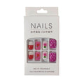 Αυτοκόλλητα νύχια σε διάφορα σχέδια - Press-on fake nails OEM