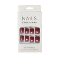 Αυτοκόλλητα νύχια σε διάφορα σχέδια - Press-on fake nails OEM