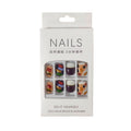 Αυτοκόλλητα νύχια σε διάφορα σχέδια - Press-on fake nails OEM