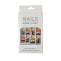 Αυτοκόλλητα νύχια σε διάφορα σχέδια - Press-on fake nails OEM