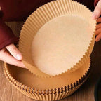 Bellhowell Αντικολλητικό Χαρτί για Air Fryer 50τμχ - Air fryer pad paper Bellhowell