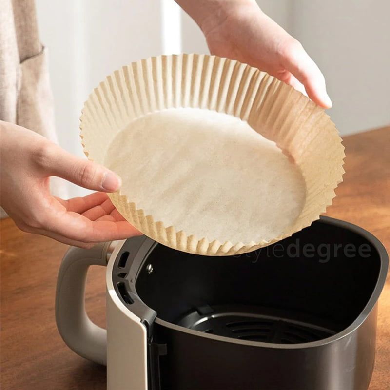 Bellhowell Αντικολλητικό Χαρτί για Air Fryer 50τμχ - Air fryer pad paper Bellhowell