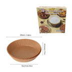 Bellhowell Αντικολλητικό Χαρτί για Air Fryer 50τμχ - Air fryer pad paper Bellhowell