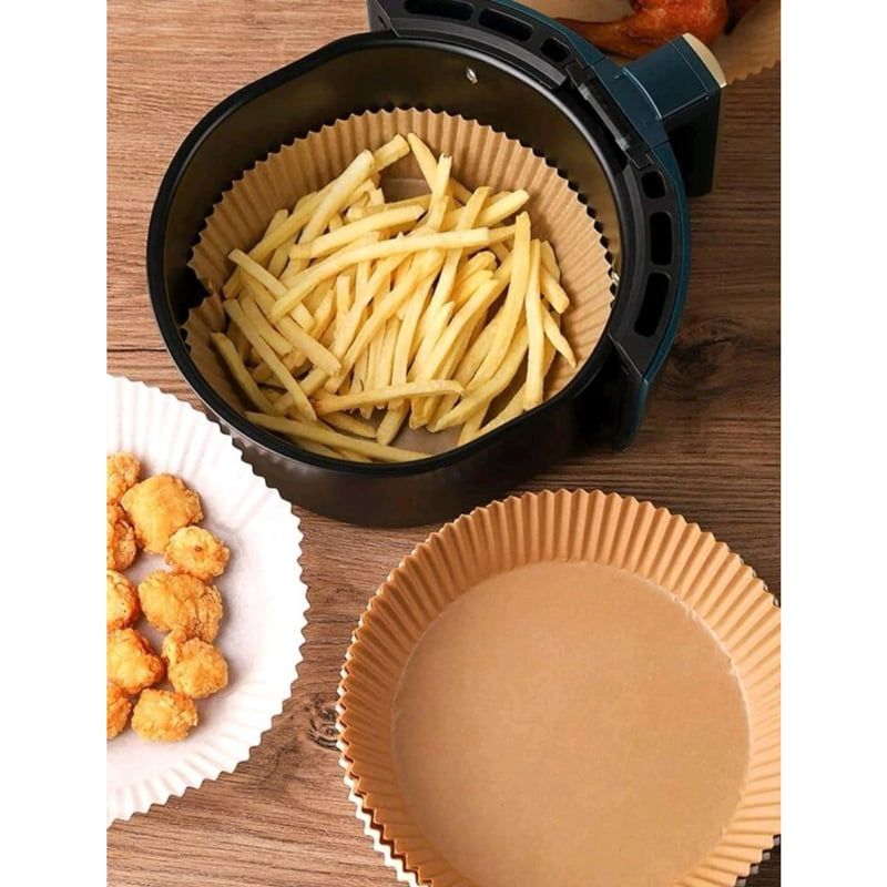 Bellhowell Αντικολλητικό Χαρτί για Air Fryer 50τμχ - Air fryer pad paper Bellhowell