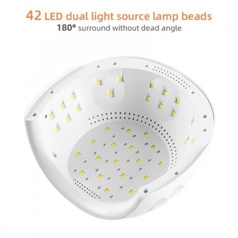 SOGENI Επαγγελματική Λάμπα Πολυμερισμού M5 PLUS 168w 42 Led - Nail lamp - Ροζ OEM