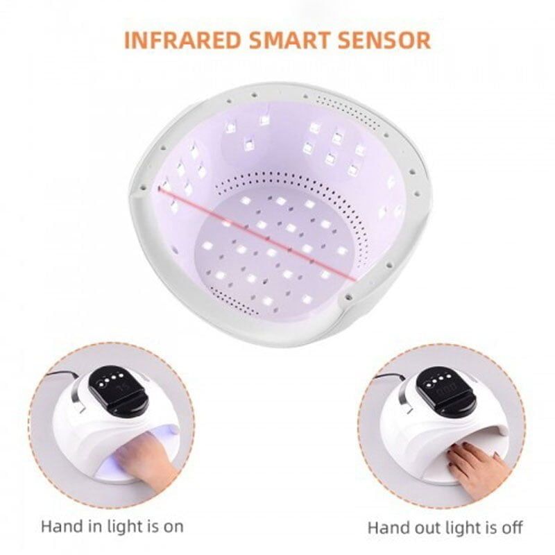 SOGENI Επαγγελματική Λάμπα Πολυμερισμού M5 PLUS 168w 42 Led - Nail lamp - Μπλε OEM