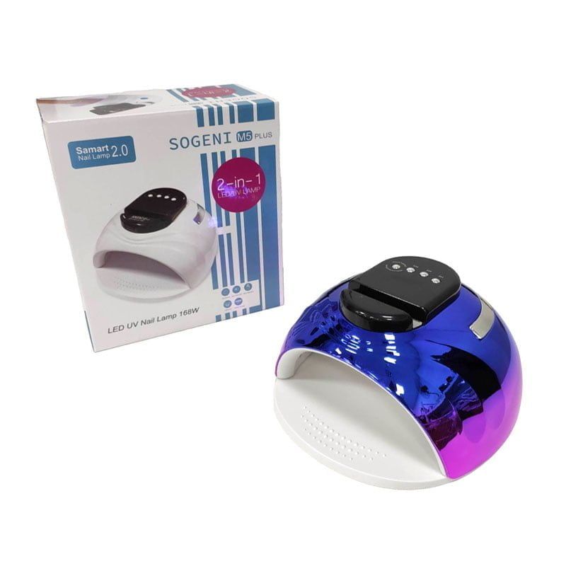 SOGENI Επαγγελματική Λάμπα Πολυμερισμού M5 PLUS 168w 42 Led - Nail lamp - Μπλε OEM