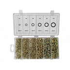 Σετ γκρόβερ γαλβανιζέ 800τμχ - Metric lock washer assortment OEM