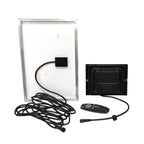 LYLU Ηλιακός προβολέας με τηλεχειριστήριο 100W LY6740 - Solar light OEM