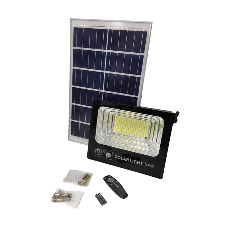 LYLU Ηλιακός προβολέας με τηλεχειριστήριο LED 400W LY67200 - Solar light OEM