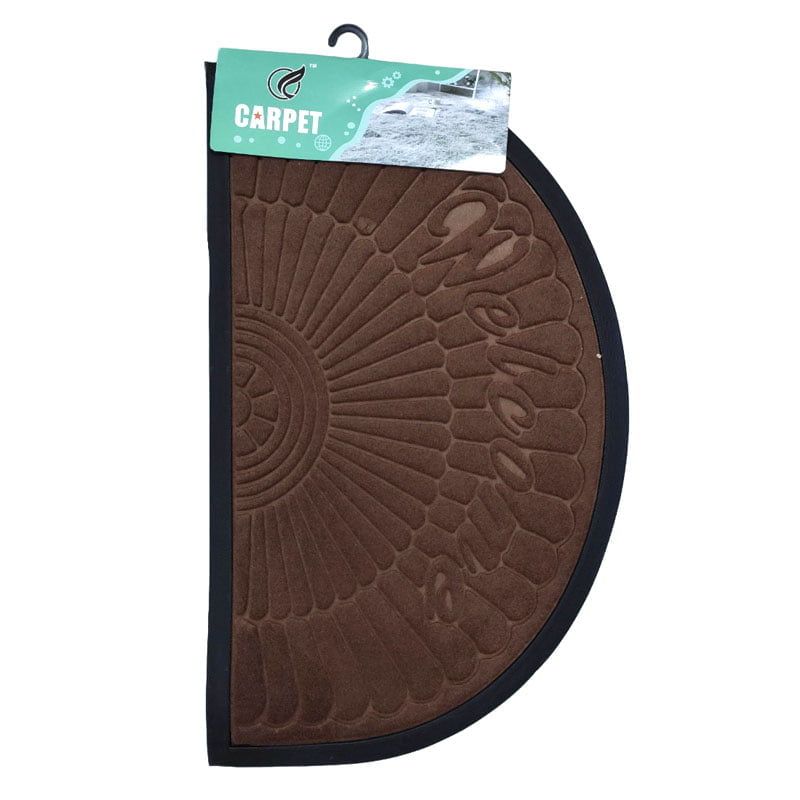 Πατάκι πόρτας 75*45cm - Door mat - Σκούρο καφέ OEM