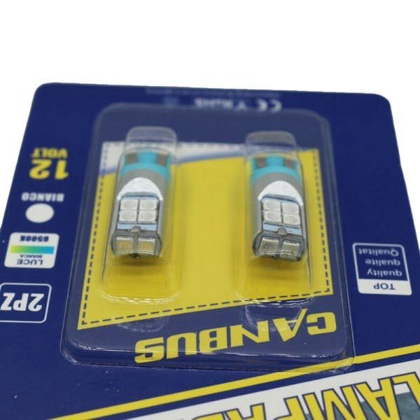 Rchang LED Φώτα αυτοκινήτου Canbus T10-10SMD-3030 6500K Μπλε 12V - LED lamp