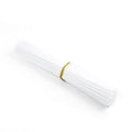 Marryam Καλύμματα Ακτίνων Τροχού/Καλαμάκια Ακτίνων - Motorcycle Wheel Tube Cover - Λευκό Marryam