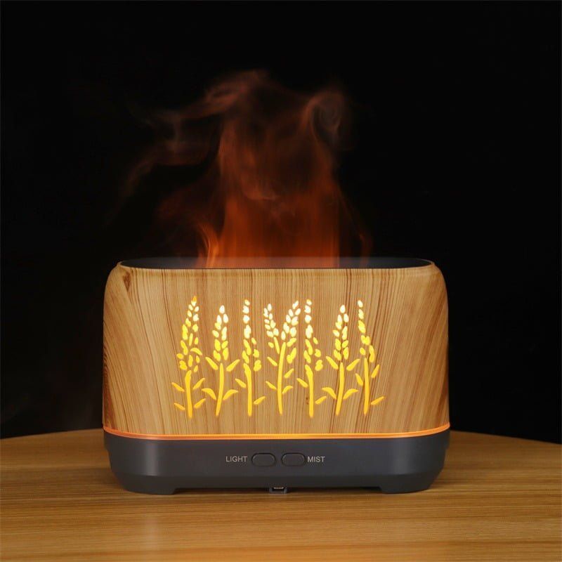 Συσκευή για Αρωματοθεραπεία με φωτισμό - Flame Diffuser color OEM
