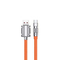 Treqa CA-8791 καλώδιο δεδομένων 1m USB σε Micro - Elite Plus Cable - Πορτοκαλί Treqa