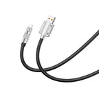 Treqa CA-8791 καλώδιο δεδομένων 1m USB σε Micro - Elite Plus Cable - Πορτοκαλί Treqa