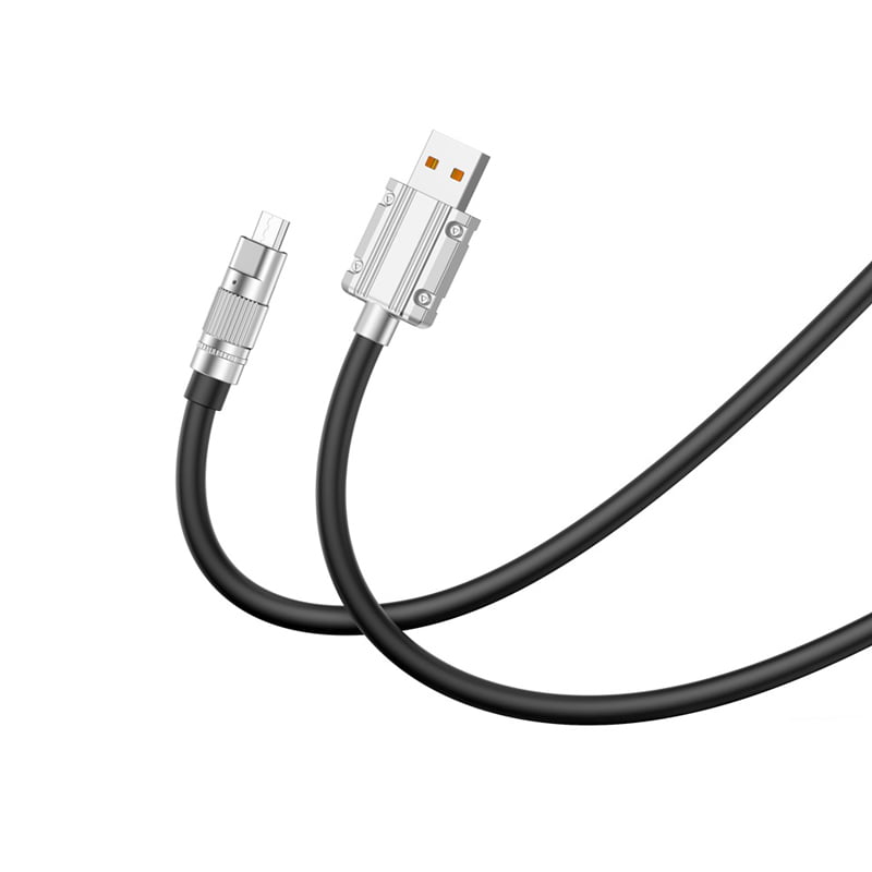 Treqa CA-8791 καλώδιο δεδομένων 1m USB σε Micro - Elite Plus Cable - Πορτοκαλί Treqa
